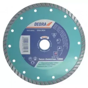 DEDRA TARCZA DIAMENTOWA TURBO DO GLAZURY,GRESU 230MMX22.2 H1104