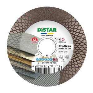 DISTAR DIAMENTOWA TARCZA TNĄCA 125X1.9X8/20X22.23 1A1R PRO GRES 90215129020