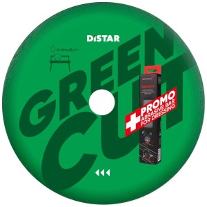 DISTAR TARCZA DIAMENTOWA DO CERAMIKI I GRESU 200X1.6X10X25.4 GREEN CUT OSEŁKA ABRASIVE 250X50X25 10179023016/PROMO