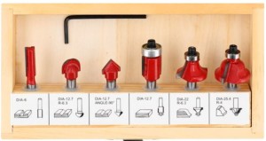 YATO ZESTAW FREZÓW TRZPIENIOWYCH DO DREWNA FI 6MM 6 SZT YT-68000