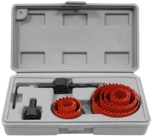 VERKE ZESTAW OTWORNIC DO DREWNA 19-64MM 8+3SZT V05501