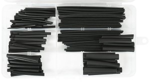 VERKE KOSZULKI OPASKI TERMOKURCZLIWE RURKI OSŁONKI RÓŻNE ROZMIARY ZESTAW RUREK 127 SZT V06744