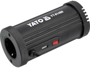 YATO PRZETWORNICA NAPIECIA SAMOCHODOWA 12V/230V 150W YT-81480