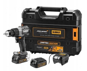 DEWALT WIERTARKO-WKRĘTARKA UDAROWA 18V 90NM 2X1.7AH DCD85ME2G MCLAREN – DARMOWA WYSYŁKA