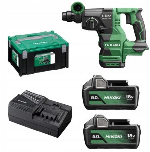 HIKOKI MŁOTOWIERTARKA AKUMULATOROWA SDS PLUS 18V 3,2J/26MM 2X5AH ŁADOWARKA WALIZKA DH1826DCWPZ – DARMOWA WYSYŁKA