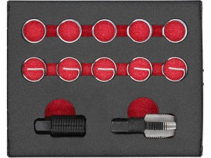 YATO ZESTAW DO NAPRAWY GWINTÓW SONDY LAMBDA 12-ELEMENTÓW YT-17562