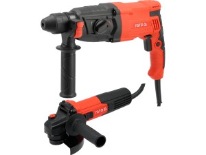 YATO MŁOT SDS PLUS 3,2J + SZLIFIERKA KĄTOWA 750W YT-821200 – DARMOWA WYSYŁKA