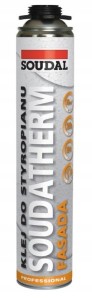 SOUDAL KLEJ POLIURETANOWY DO STYROPIANU 750ML(119243) SIL-093