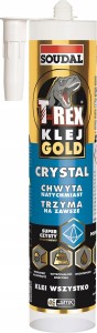 SOUDAL T-REX GOLD KLEJ HYBRYDOWY GOLD CRYSTAL 290ML (173219) SIL-077