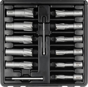 YATO ZESTAW WIERTEŁ TREPANACYJNYCH TCT 13SZT YT-43413 – DARMOWA WYSYŁKA