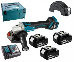MAKITA SZLIFIERKA AKUMULATOROWA Z REGULACJĄ 125MM 18V LI-ION 3X5.0AH DGA511RT3J – DARMOWA WYSYŁKA