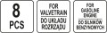 YATO ZESTAW BLOKAD ROZRZĄDU FORD/VOLVO/MAZDA 8 ELEMENTÓW YT-06028 - DARMOWA WYSYŁKA