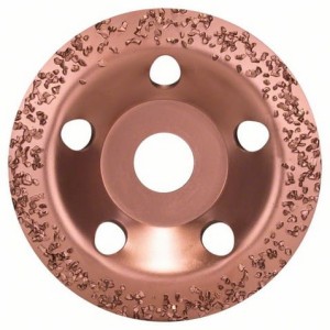 BOSCH TARCZA GARNKOWA Z WĘGLIKAMI SPIEKANYMI 115x22.23MM ZGRUBNA UKOŚNA 2608600178