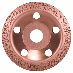 BOSCH TARCZA GARNKOWA Z WĘGLIKAMI SPIEKANYMI 115x22.23MM ŚERDNIA UKOŚNA 2608600179