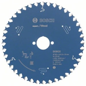 BOSCH TARCZA TNĄCA EXPERT FOR WOOD 190x30x2.6MM 40 ZĘBÓW 2608644048
