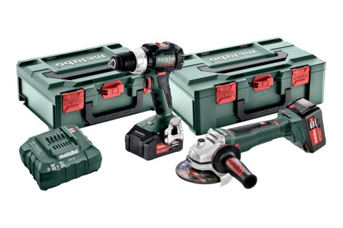 METABO ZESTAW COMBO (BS 18LT BL + WB 18LTX BL), 18V, 2x5.2Ah, 2x METABOX (691201650)- DARMOWA DOSTAWA