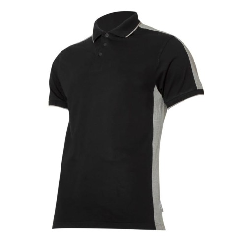 LAHTI PRO ROZ. S KOSZULKA POLO 190G/M2 CZARNO-SZARA L4031801