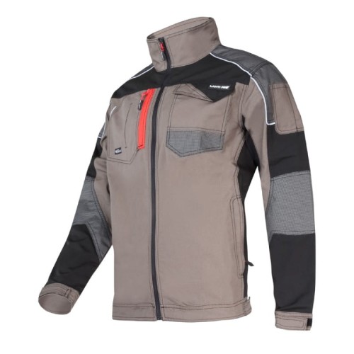 LAHTI PRO ROZ. 3XL BLUZA KHAKI-CZARNA ZE WSTAWKAMI ZE STRETCHU L4041006