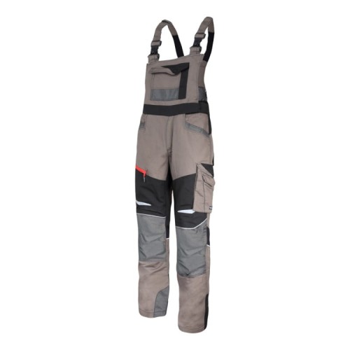 LAHTI PRO ROZ. M OGRODNICZKI ROBOCZE KHAKI-CZARNE ZE WSTAWKAMI ZE STRETCHU L4060902