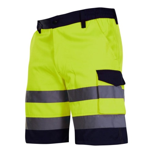 LAHTI PRO ROZ. 3XL SPODENKI KRÓTKIE OSTRZEGAWCZE ŻÓŁTE  L4070106