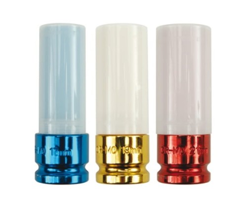 YATO NASADKI UDAROWE DO FELG ALUMINIOWYCH KPL. 17, 19, 21MM YT-1056