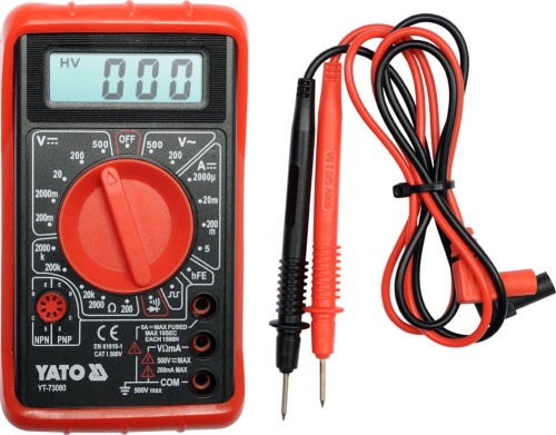 YATO MULTIMETR/MIERNIK CYFROWY YT-73080