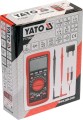 YATO MULTIMETR/MIERNIK CYFROWY AUTOMATYCZNY ZAKRES POMIARU YT-73084