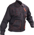 YATO ROZ. XL BLUZA ROBOCZA GRANATOWA Z POMARAŃCZOWYMI WSTAWKAMI YT-80399