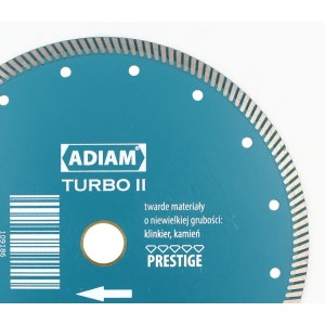 ADIAM TARCZA DIAMENTOWA TURBO II 125x22,2MM 109182
