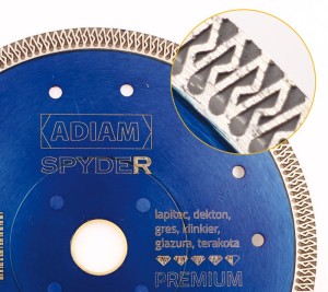 ADIAM TARCZA DIAMENTOWA SPYDER 125x22,2MM 110061