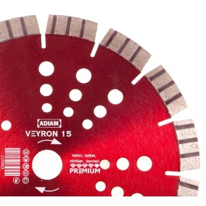 ADIAM TARCZA DIAMENTOWA VEYRON 15 300x25,4MM 115065