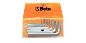 BETA KOMPLET KLUCZY TRZPIENIOWYCH KĄTOWYCH SZEŚCIOKĄTNYCH 1.5-12MM 10 SZTUK 96/B10