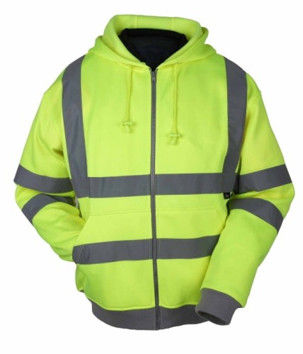 BETA  ROZ. M BLUZA OSTRZEGAWCZA Z KAPTUREM ŻÓŁTA VWFC14