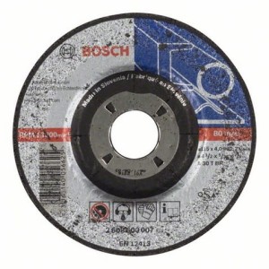 BOSCH TARCZA ŚCIERNA WYGIĘTA EXPERT FOR METAL 150x22.23x6MM 2608600389