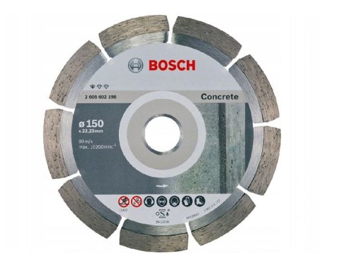 BOSCH TARCZA DIAMENTOWA CONCRETE 150X22,2MM