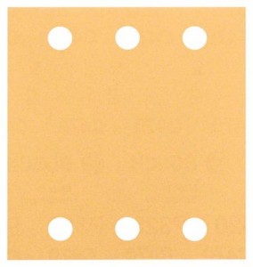 BOSCH PAPIER ŚCIERNY C470 DO SZLIFIEREK OSCYLACYJNYCH 115x107MM ZIARNISTOŚĆ 120 OPAKOWANIE 10 SZTUK 2608607458