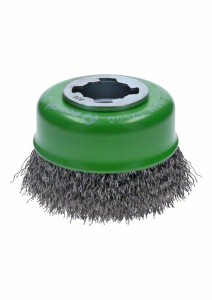 BOSCH SZCZOTKA GARNKOWA DRUT FALOWANY INOX 75MM X-LOCK (2.608.620.728)