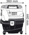 BOSCH ODKURZACZ UNIWERSALNY 1100W GAS 15 PS (06019E5100) - DARMOWA WYSYŁKA