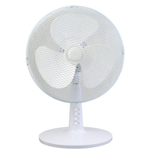 DEDRA WENTYLATOR BIURKOWY 12" BIAŁY 35W, DA1203