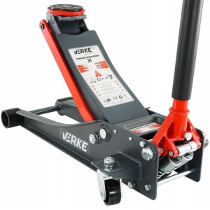 VERKE PODNOŚNIK HYDRAULICZNY 3T NISKOPROFILOWY PREMIUM LINE V80109 - DARMOWA WYSYŁKA