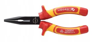 HOGERT SZCZYPCE WYDŁUŻONE PROSTE 160MM, 1000V VDE HT1P913