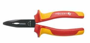 HOGERT SZCZYPCE WYDŁUŻONE WYGIĘTE 160MM, 1000V VDE HT1P919