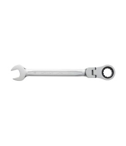 HOGERT KLUCZ PŁASKO-OCZKOWY Z GRZECHOTKA I PRZEGUBEM 17 MM 72T CRV HT1R057