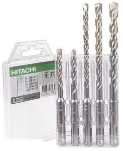 HITACHI ZESTAW WIERTEŁ UDAROWYCH SDS-PLUS 5 SZTUK 751024