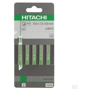 HIKOKI (HITACHI) BRZESZCZOT DO WYRZYNARKI JUM10 METAL 5 SZTUK 750026