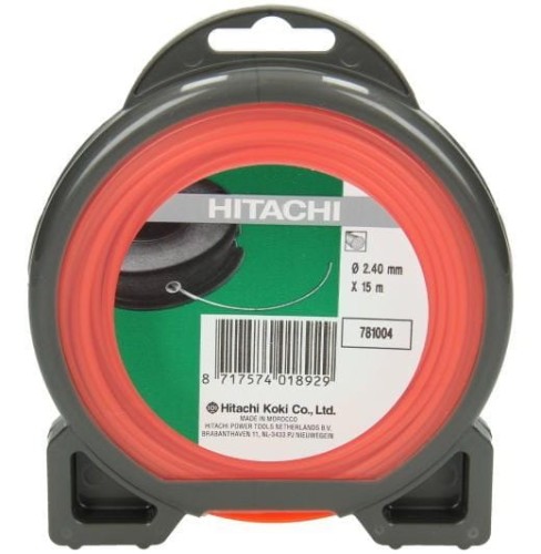 HIKOKI (HITACHI) ŻYŁKA DO PODKASZAREK OKRĄGŁA 2.40MM 15M 781004