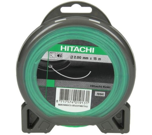 HIKOKI (HITACHI) ŻYŁKA DO PODKASZAREK SPIRALNA 2MM 15M 781041