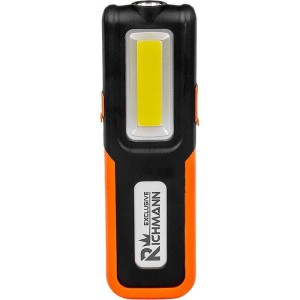 RICHMANN LAMPA 3W+6 LED AKUMULATOR, OBROTOWA C6815