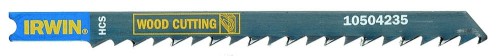 IRWIN BRZESZCZOT DO WYRZYNAREK TYP U 100MM 10TPI HCS U101B DO DREWNA 5 SZTUK 10504288