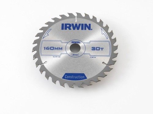 IRWIN 160x20x2,5MM PIŁA TARCZOWA DO DREWNA 30Z 1897192